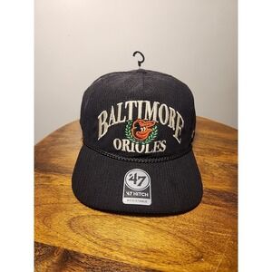 MLB Baltimore Orioles Adjustable Snapback Hat 47 Hitch Corduroy Brand New